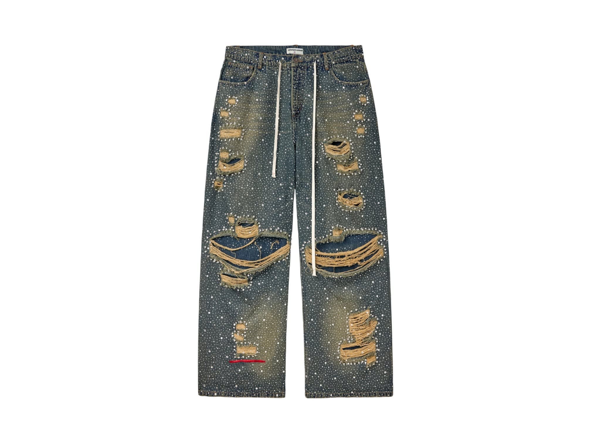 Vale Forever Iced Out Denim Dest/Blue